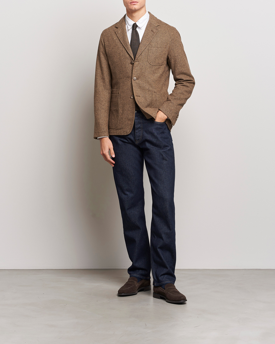 Mies | Pikkutakit | Polo Ralph Lauren | Classic Herringbone Sportcoat Brown/Tan