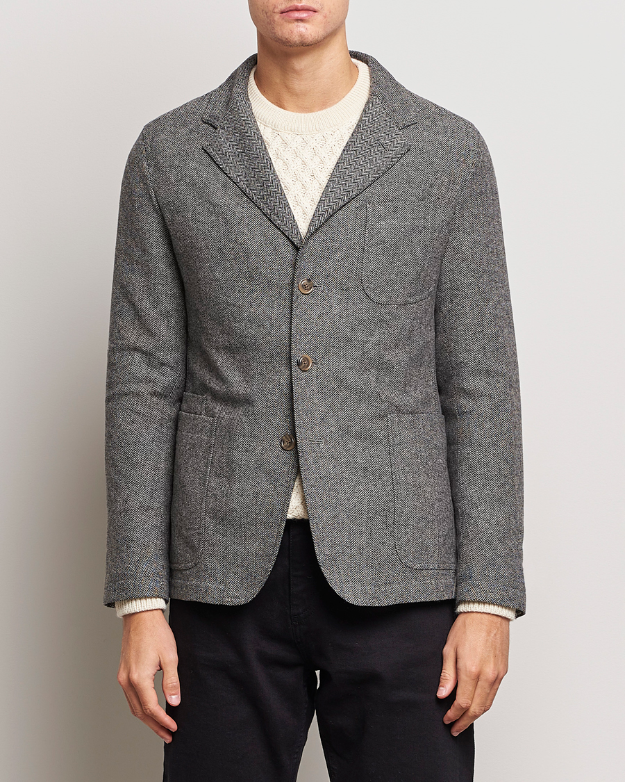 Mies | Pikkutakit | Polo Ralph Lauren | Classic Herringbone Sportcoat Black/Cream
