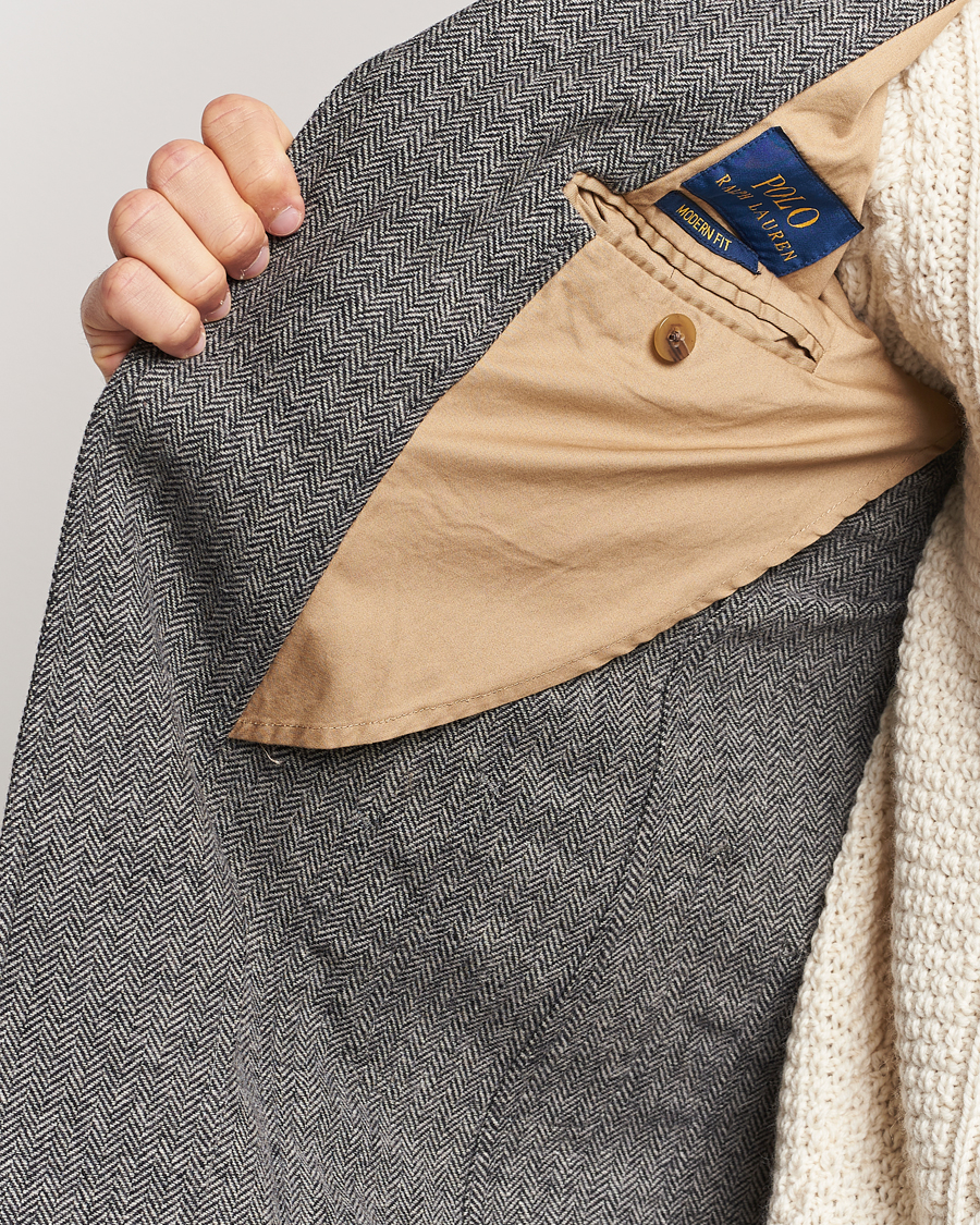 Mies | Pikkutakit | Polo Ralph Lauren | Classic Herringbone Sportcoat Black/Cream