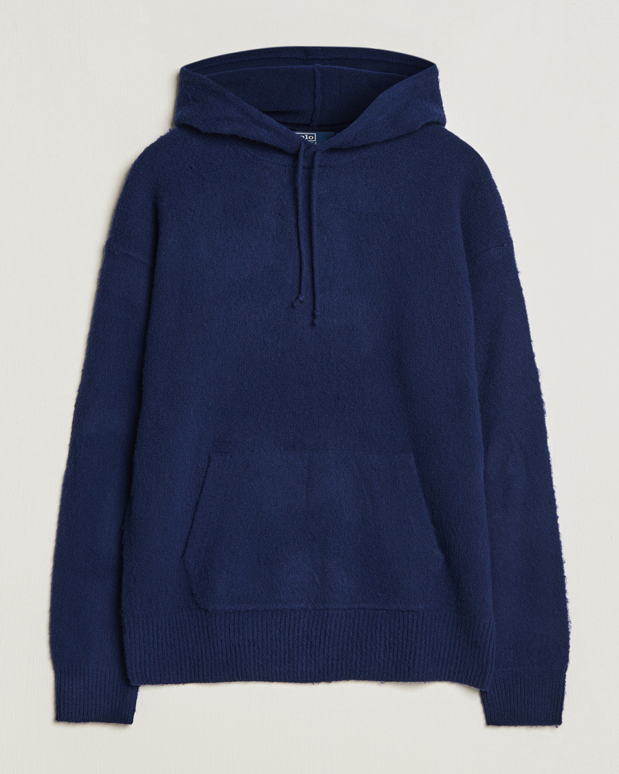 Mies | Puserot | Polo Ralph Lauren | Wool/Cashmere Hood Bright Navy
