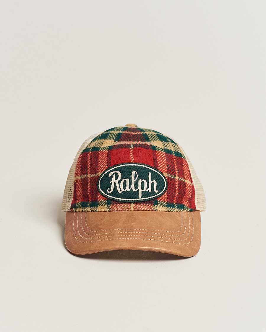 Mies |  | Polo Ralph Lauren | Flannel Ralph Cap Red/Black Multi