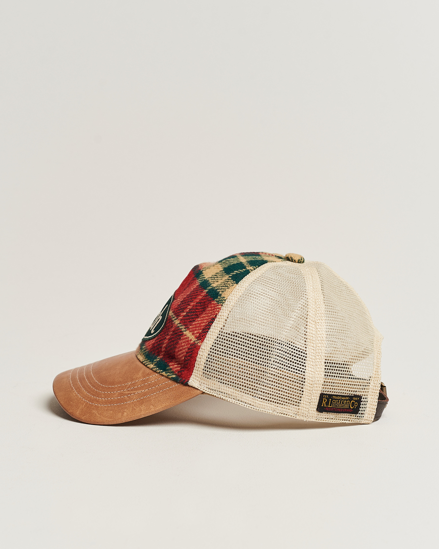Mies | Polo Ralph Lauren Flannel Ralph Cap Red/Black Multi | Polo Ralph Lauren | Flannel Ralph Cap Red/Black Multi