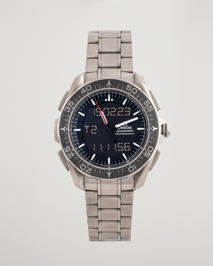 Mies | Omega Pre-Owned Speedmaster Skywalker X-33 Titan Black Steel Black | Omega Pre-Owned | Speedmaster Skywalker X-33 Titan Black Steel Black