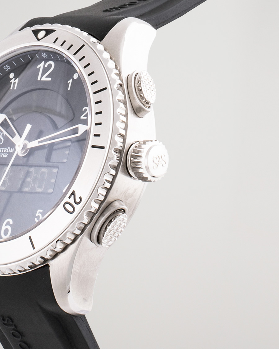 Mies | Pre-Owned & Vintage Watches | Sjöö Sandström Pre-Owned | UTC Skydiver 017401 Steel Black