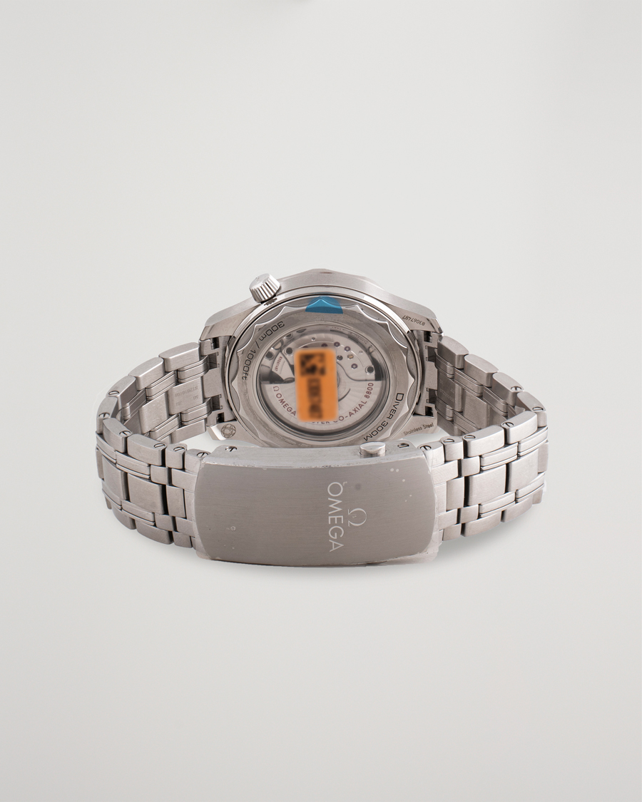 Mies | Omega Pre-Owned Seamaster Diver 300M 210.30.42.20.06.001 Steel Sil Steel Black | Omega Pre-Owned | Seamaster Diver 300M 210.30.42.20.06.001 Steel Sil Steel Black