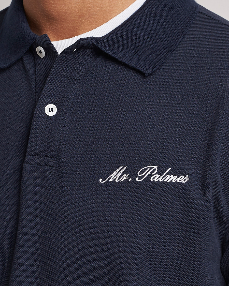 Mies | Puserot | Palmes | Mister Long Sleeve Polo Navy