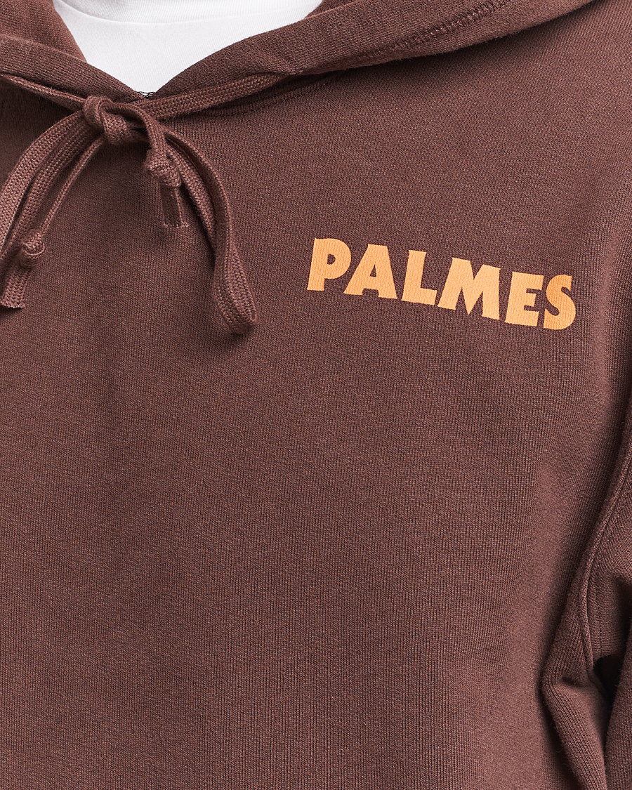 Mies | Puserot | Palmes | Bloody Hooded Sweatshirt Brown