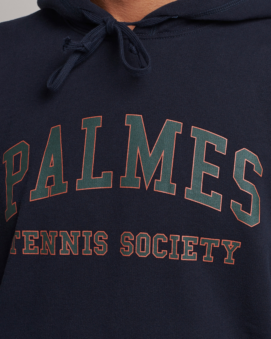 Mies | Puserot | Palmes | Mats Hooded Sweatshirt Navy