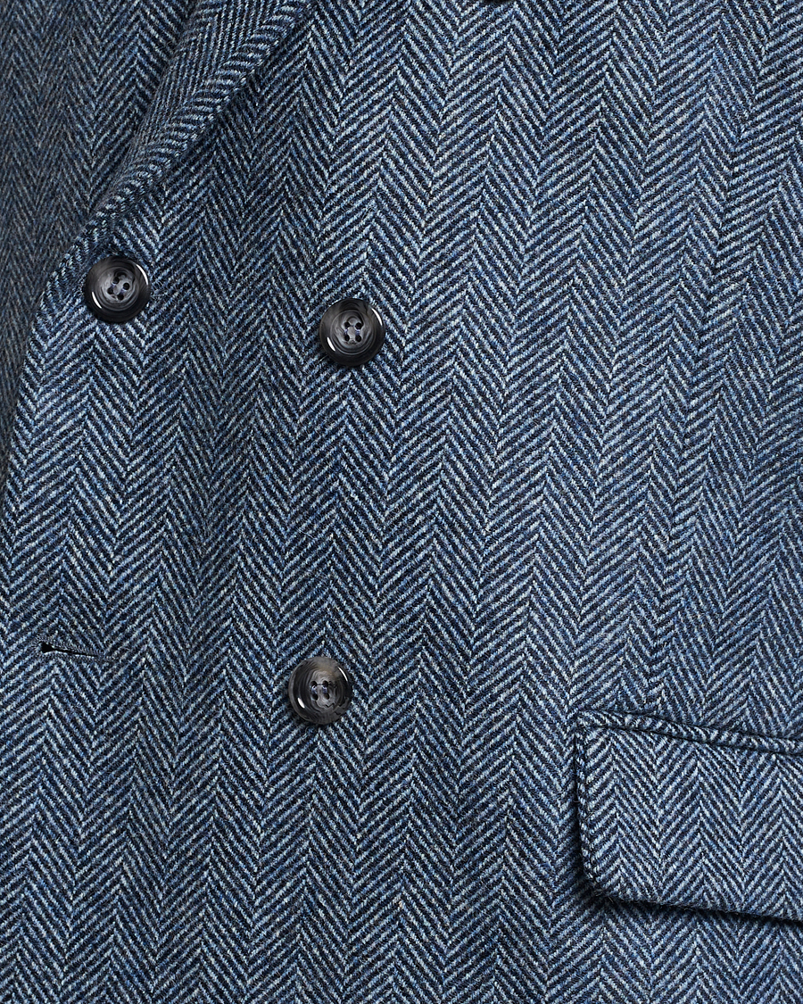 Mies | Pikkutakit | Palmes | Double Blaze Tweed Sport Coat Navy Herringbone