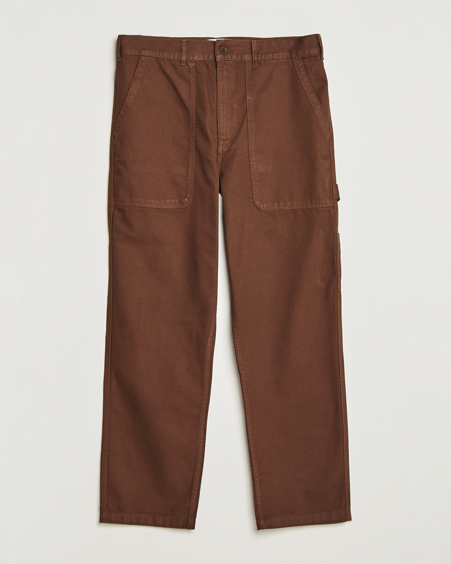 Mies | Housut | Palmes | Broom Trousers Brown
