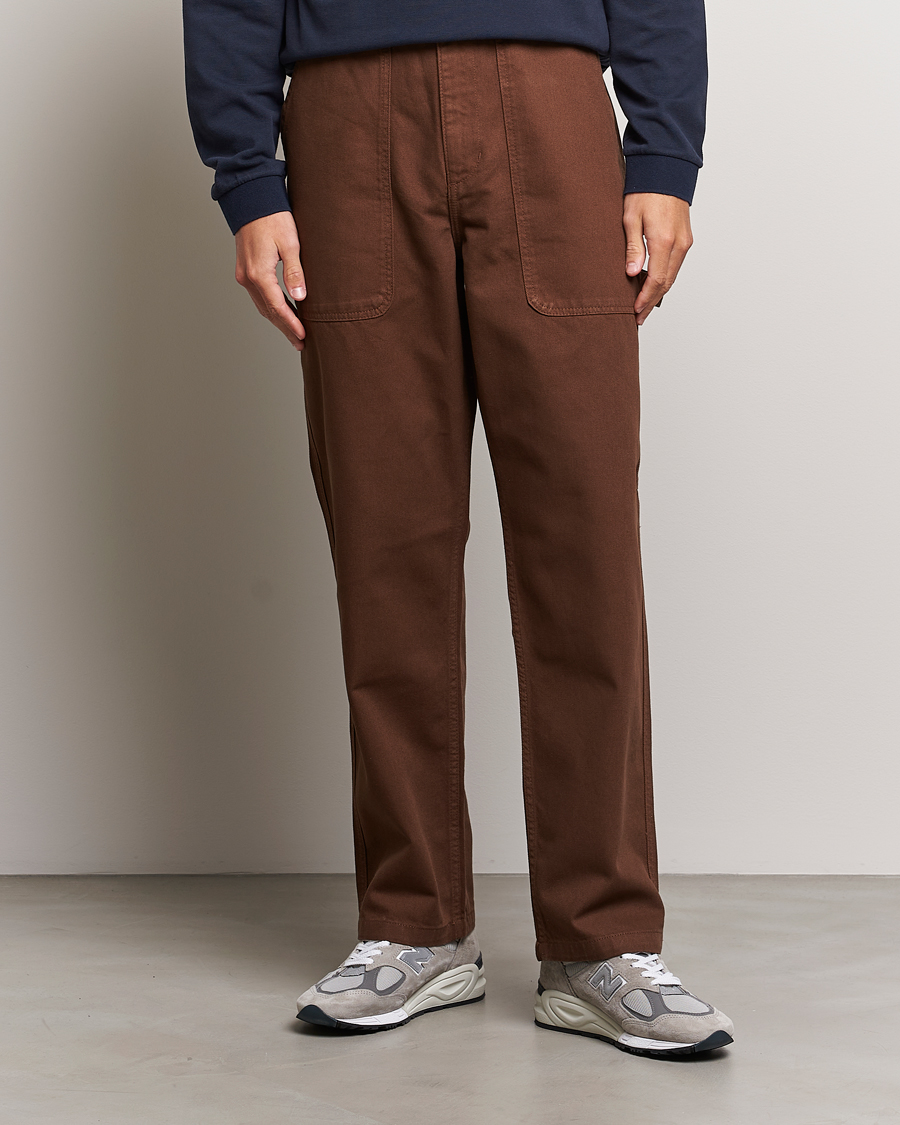 Mies | Housut | Palmes | Broom Trousers Brown
