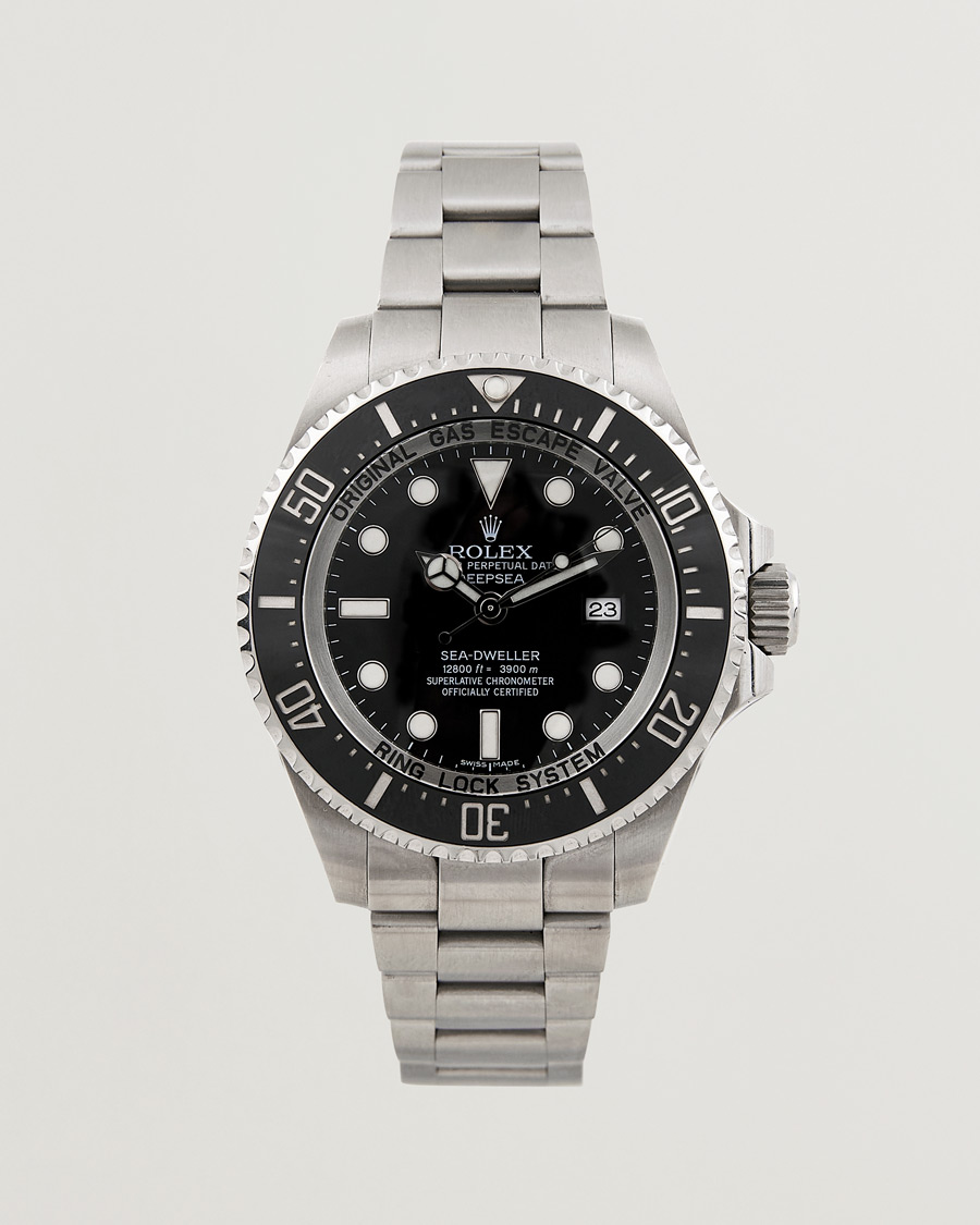 Mies | Rolex Pre-Owned Sea-Dweller Deepsea 116660 Steel Black | Rolex Pre-Owned | Sea-Dweller Deepsea 116660 Steel Black