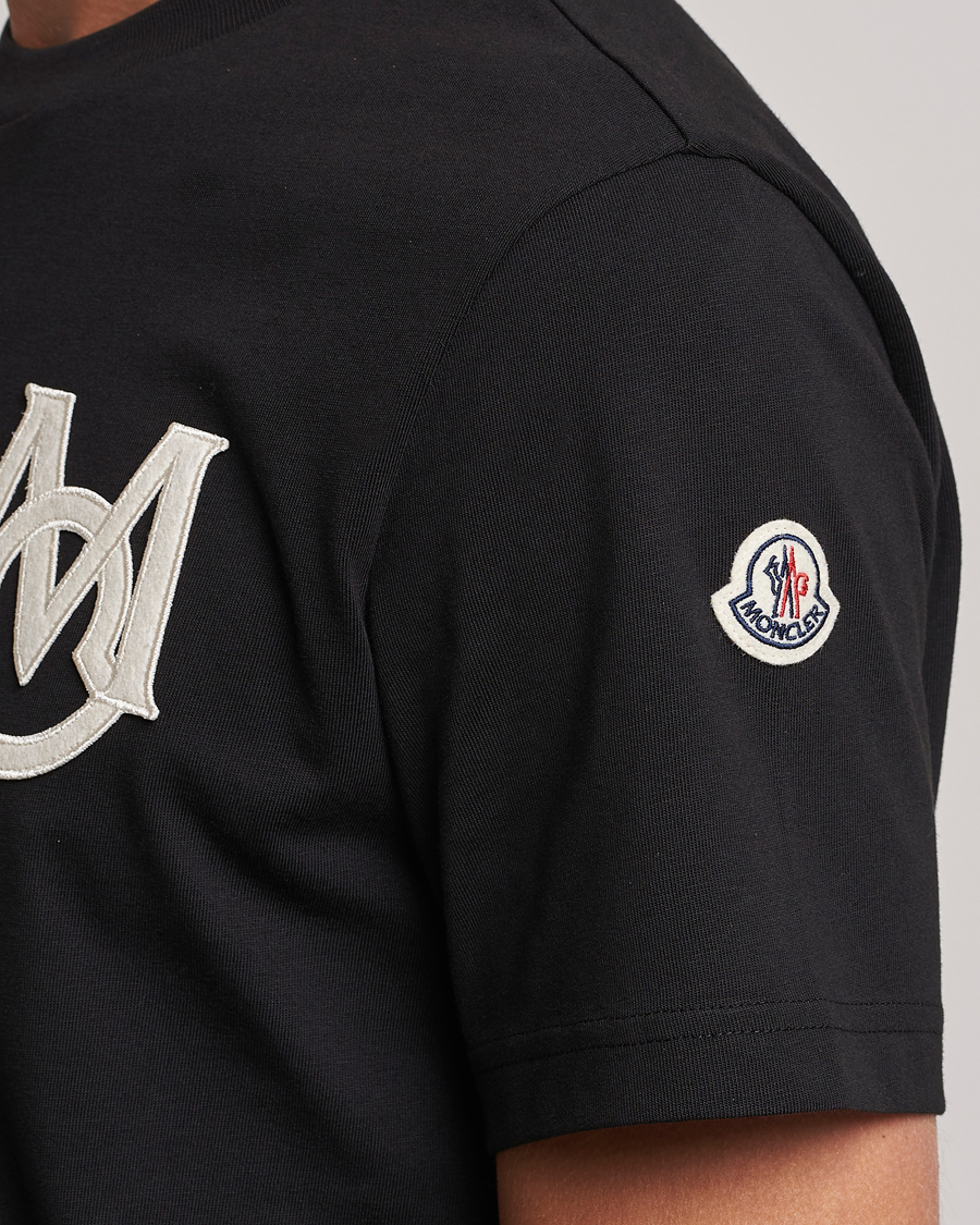 Mies | T-paidat | Moncler | Embossed Logo T-shirt Black