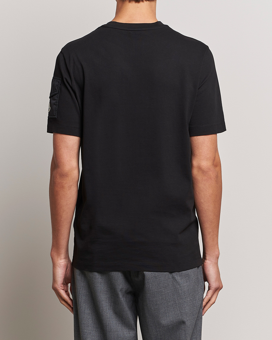 Mies | T-paidat | Moncler | Sleeve Pocket T-shirt Black