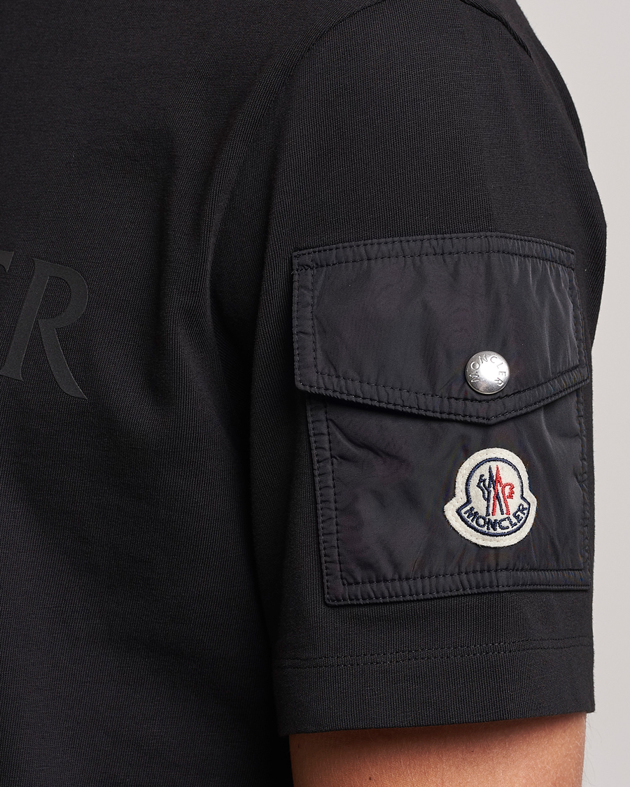 Mies | T-paidat | Moncler | Sleeve Pocket T-shirt Black
