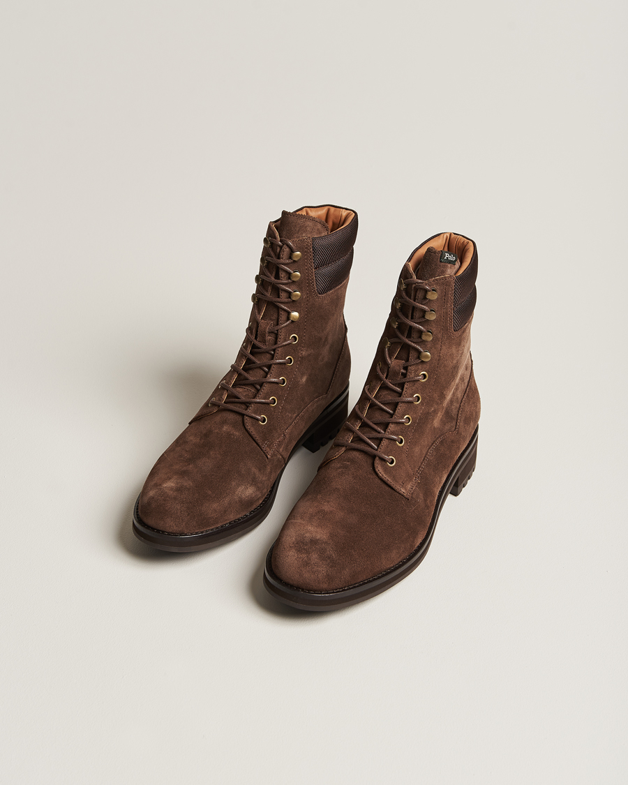 Mies |  | Polo Ralph Lauren | Bryson Suede Boot Chocolate Brown