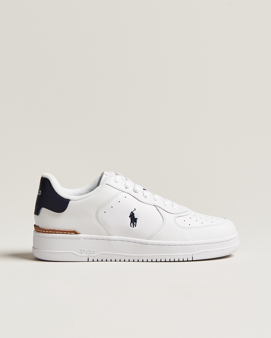 Mies | Tennarit | Polo Ralph Lauren | Masters Court Sneakers White/Navy