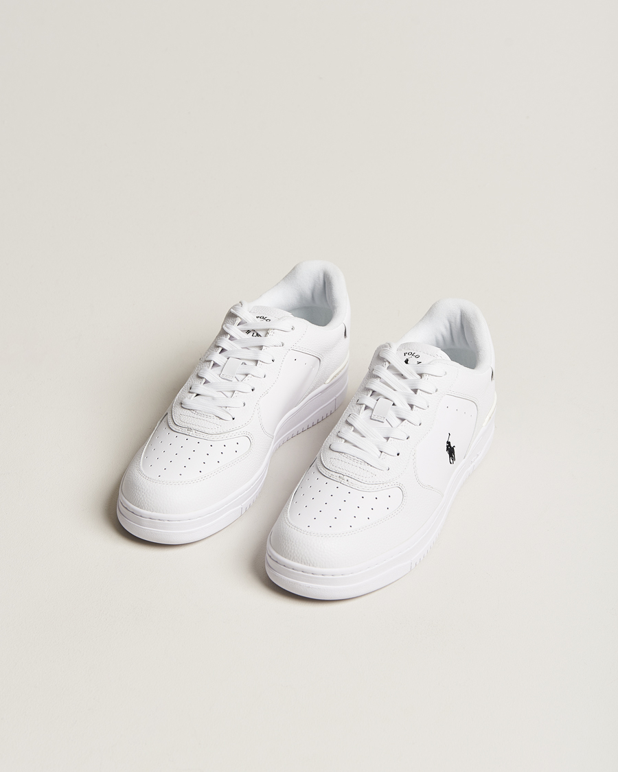 Mies |  | Polo Ralph Lauren | Masters Court Sneaker White/White/Black PP