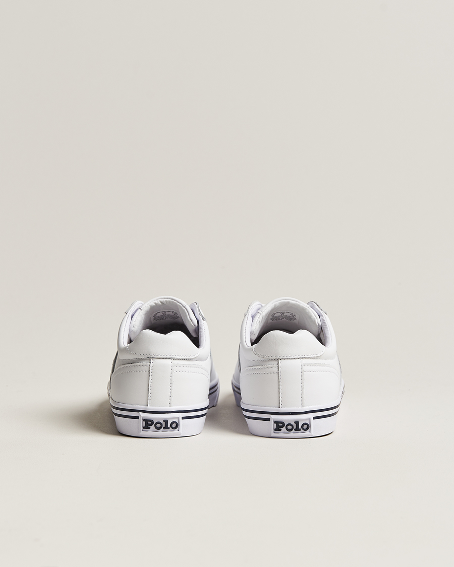 Mies | Polo Ralph Lauren Hanford Leather Sneaker Ceramic White | Polo Ralph Lauren | Hanford Leather Sneaker Ceramic White