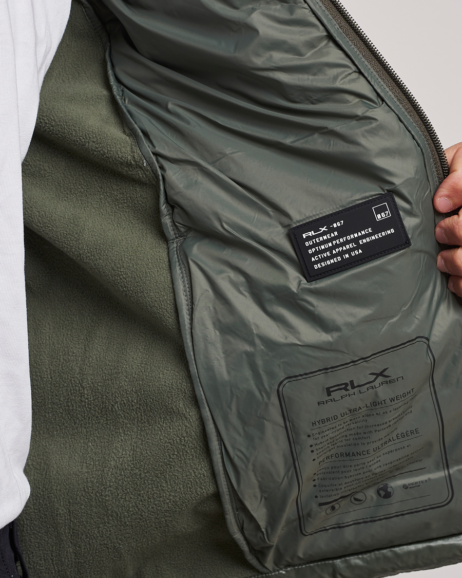 Mies | Takit | RLX Ralph Lauren | Hooded Down Jacket Fossil Green