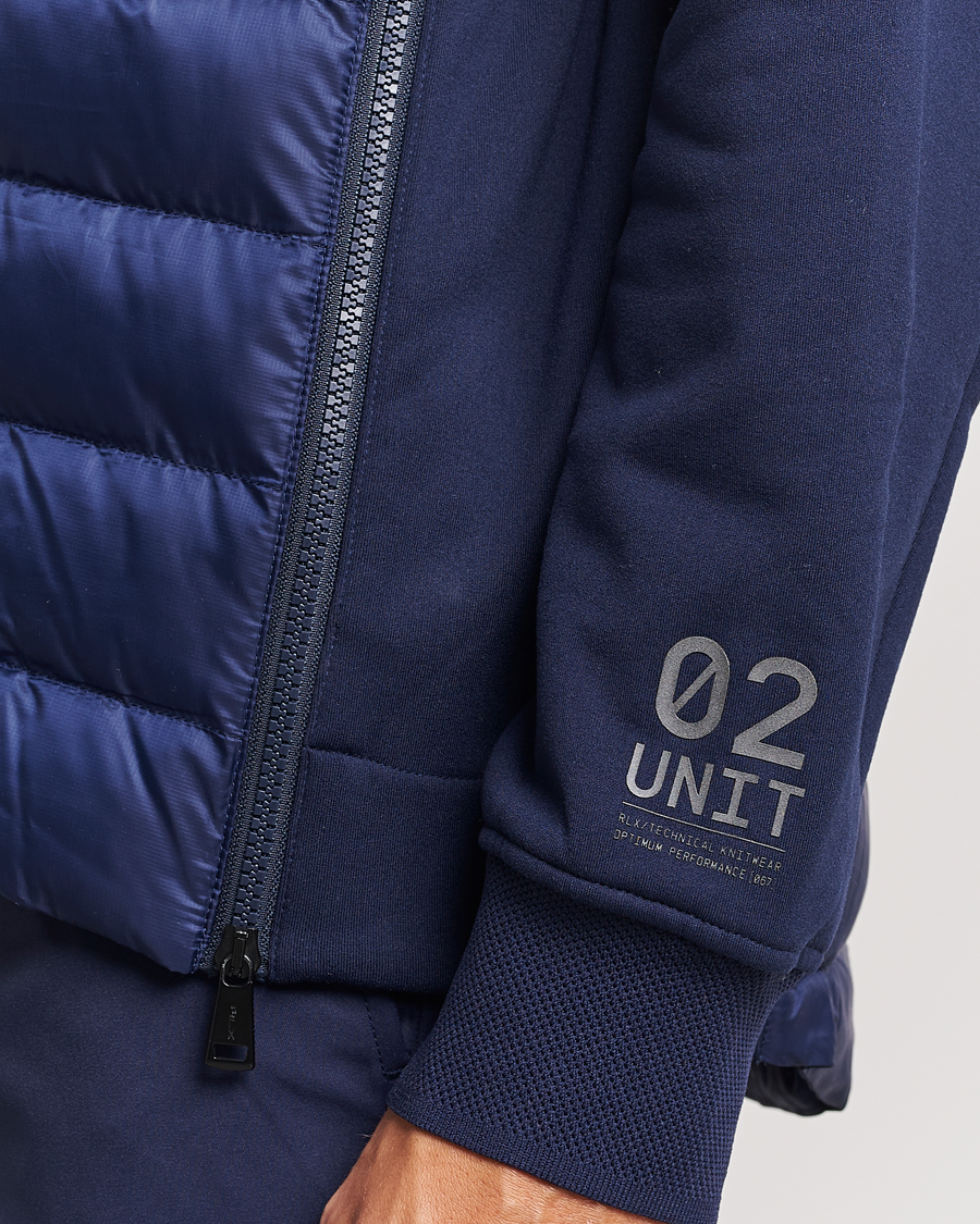 Mies | Takit | RLX Ralph Lauren | Hybrid Hooded Jacket French Navy