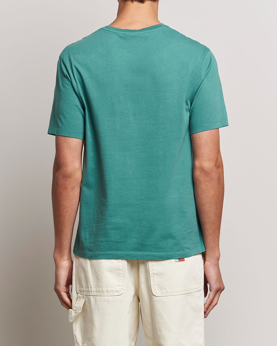 Mies | T-paidat | Maison Kitsuné | Fox Head T-Shirt Teal Green