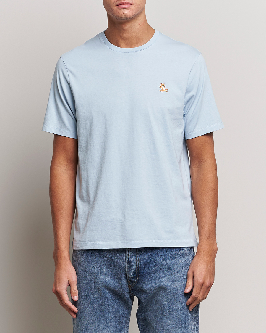Mies |  | Maison Kitsuné | Chillax Fox T-Shirt Sky Blue