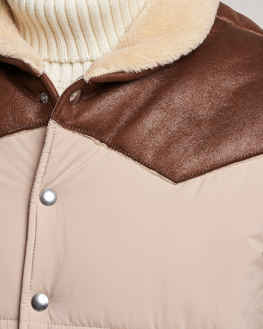 Mies | Takit | Gran Sasso | Aspen Padded Vest Beige/Brown