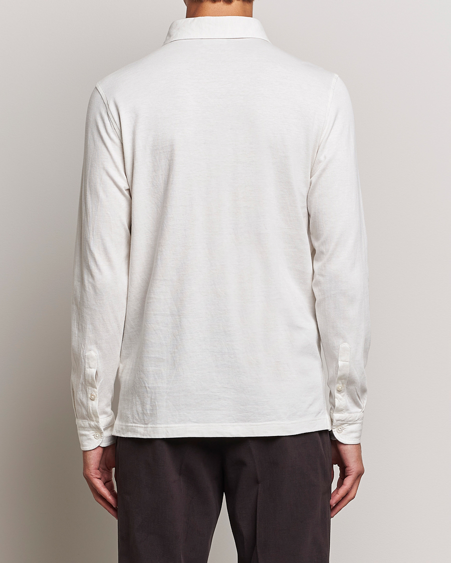 Mies | Kauluspaidat | Gran Sasso | Brushed Cotton Popover Shirt Cream