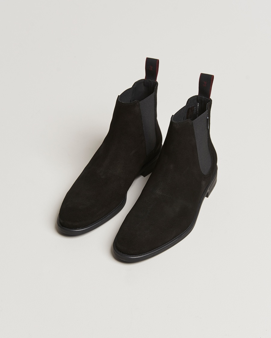 Mies |  | PS Paul Smith | Cedric Suede Chelsea Boot Black