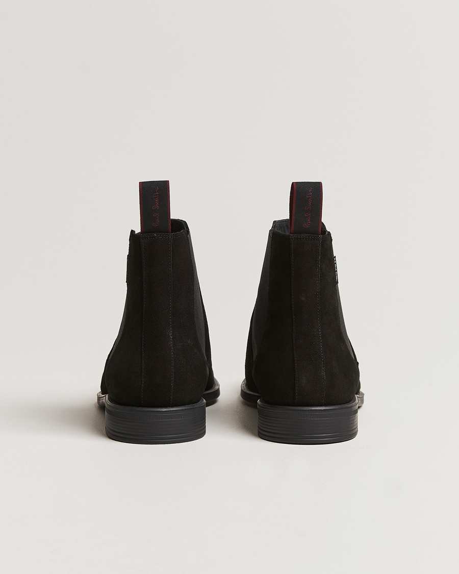 Mies | PS Paul Smith Cedric Suede Chelsea Boot Black | PS Paul Smith | Cedric Suede Chelsea Boot Black