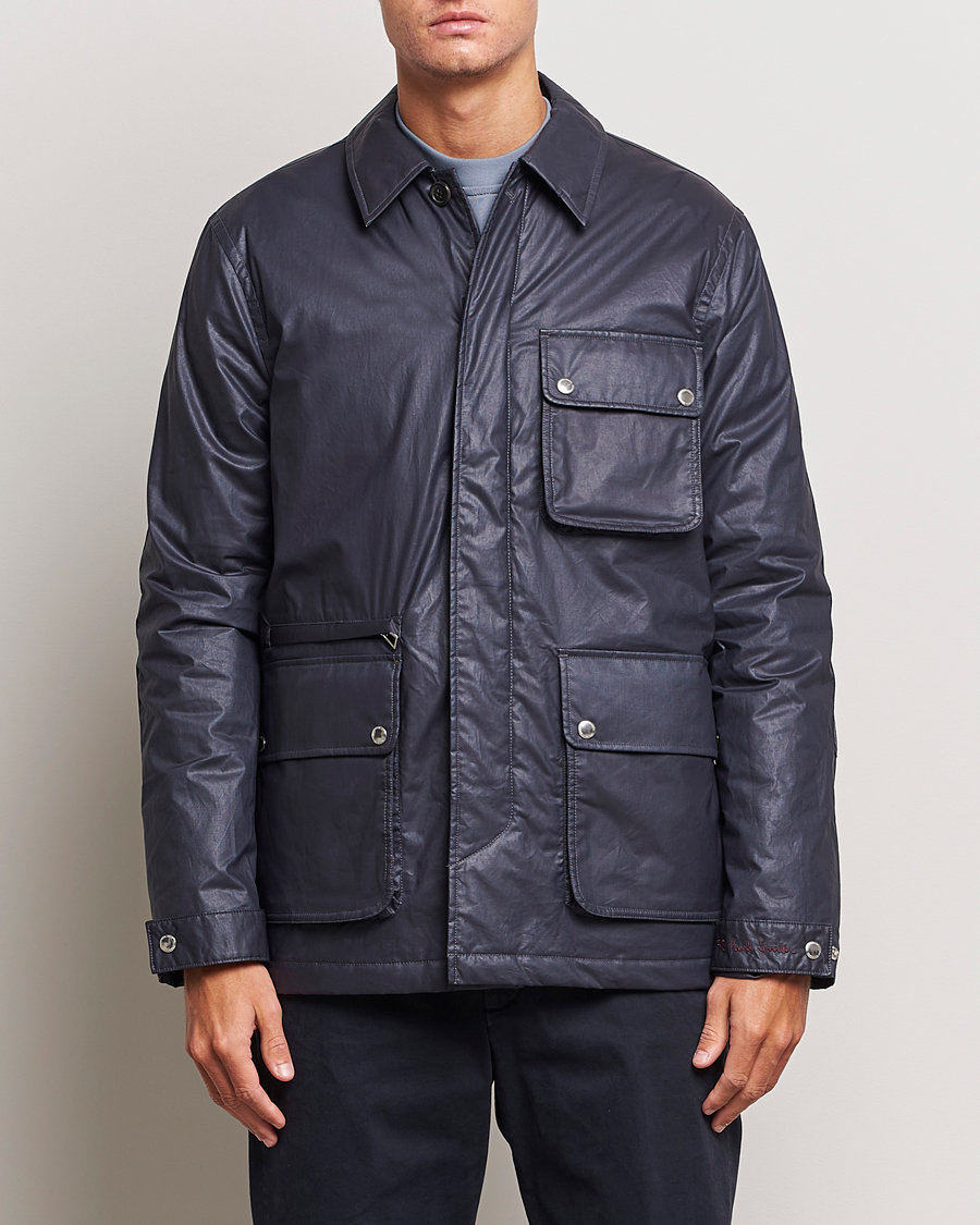 Mies | Vahakankaiset takit | PS Paul Smith | Cotton Hunting Jacket Navy