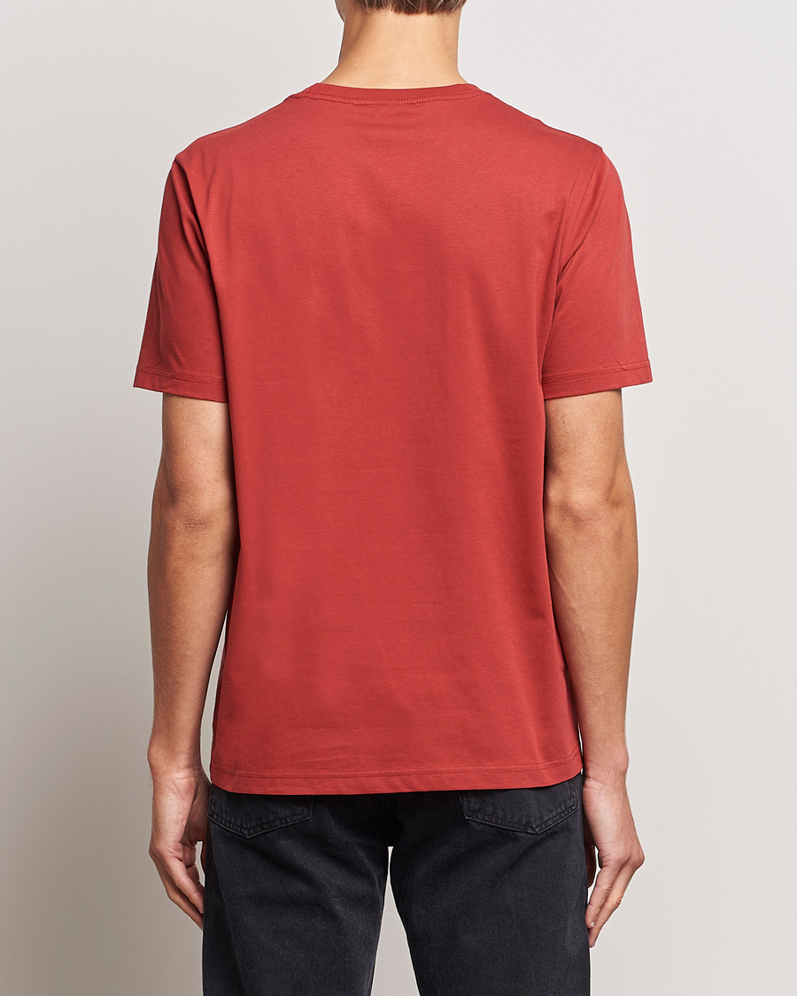 Mies | T-paidat | PS Paul Smith | Organic Cotton Zebra T-Shirt Dark Red