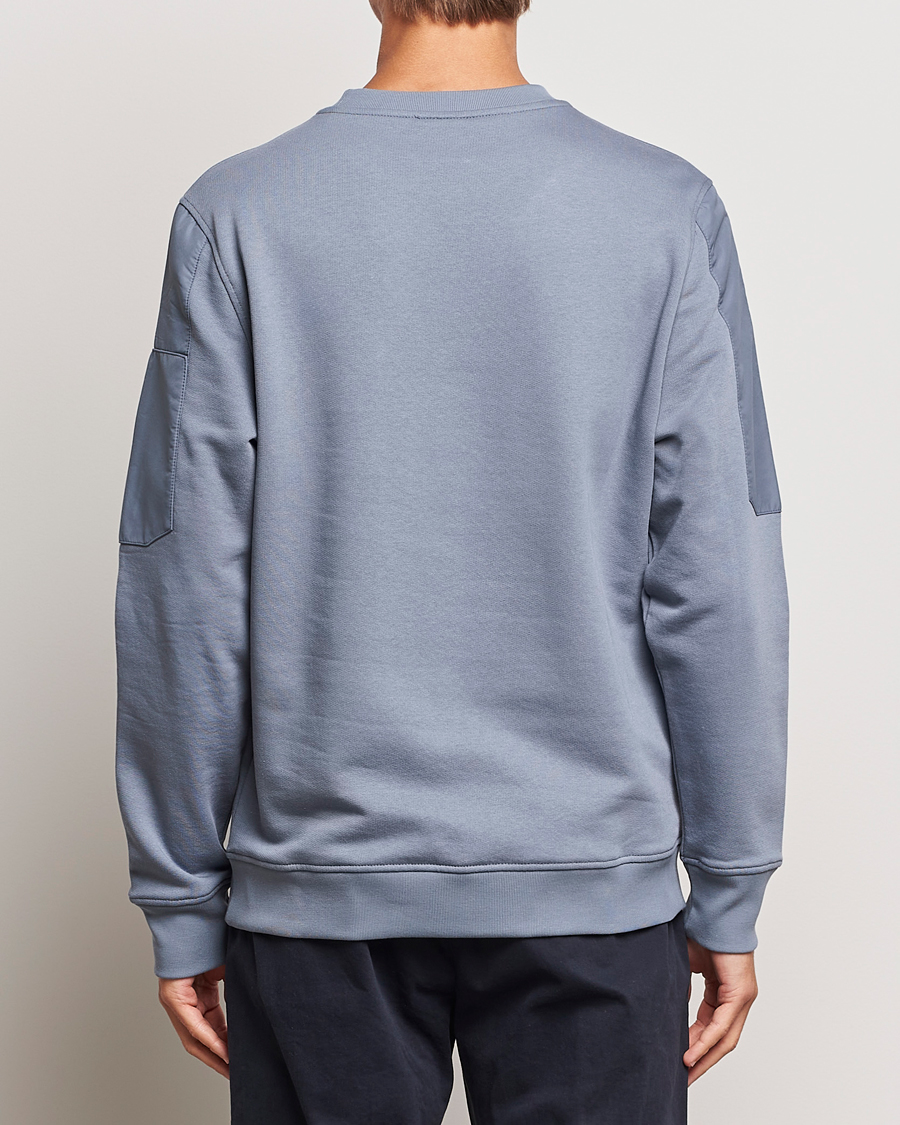 Mies | Puserot | PS Paul Smith | Organic Cotton Sweatshirt Washed Blue