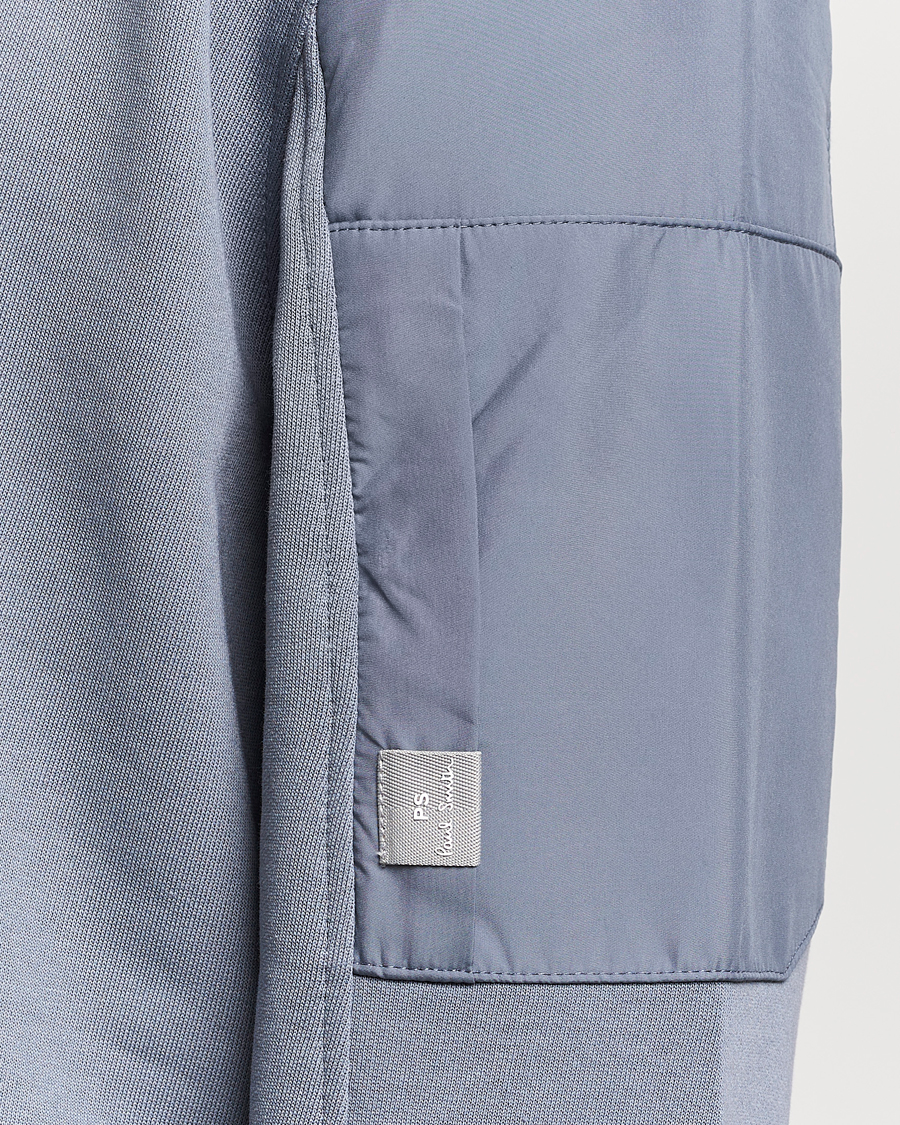 Mies | Puserot | PS Paul Smith | Organic Cotton Sweatshirt Washed Blue