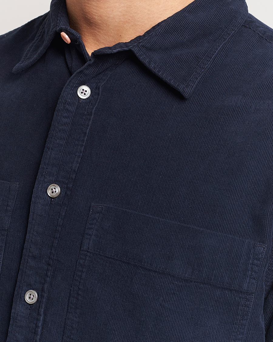 Mies | Kauluspaidat | PS Paul Smith | Cotton Pocket Casual Shirt Navy