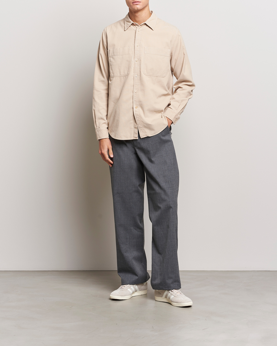 Mies | Kauluspaidat | PS Paul Smith | Cotton Pocket Casual Shirt Beige