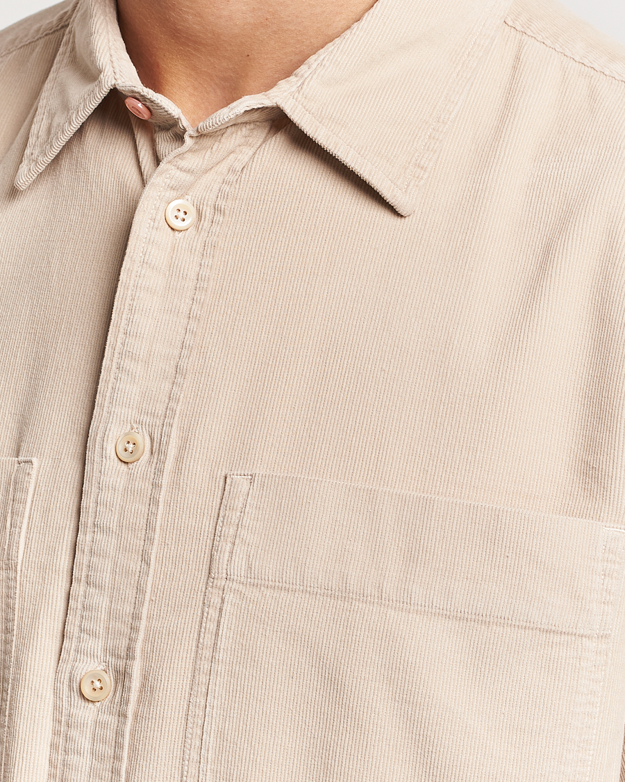 Mies | Kauluspaidat | PS Paul Smith | Cotton Pocket Casual Shirt Beige