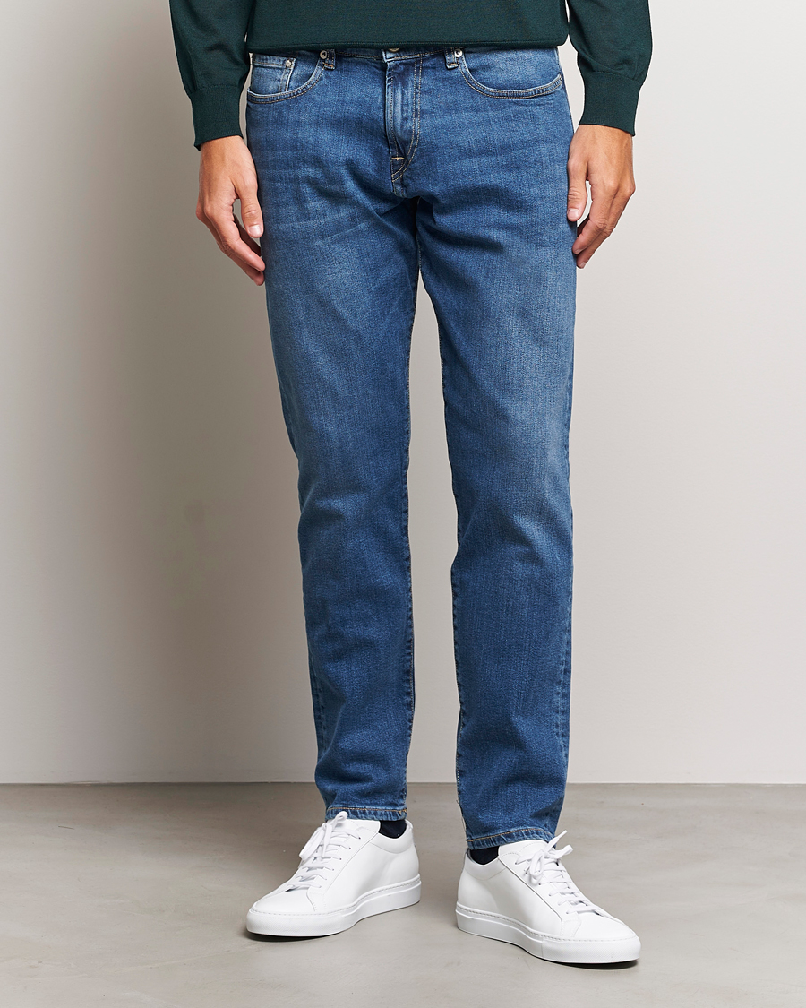 Mies | PS Paul Smith | PS Paul Smith | Tapered Fit Jeans Mid Blue