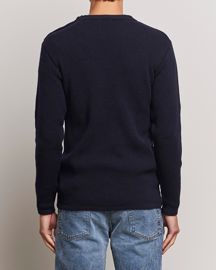 Mies | Puserot | Armor-lux | Pull Marin Lambswool Sweater Navy