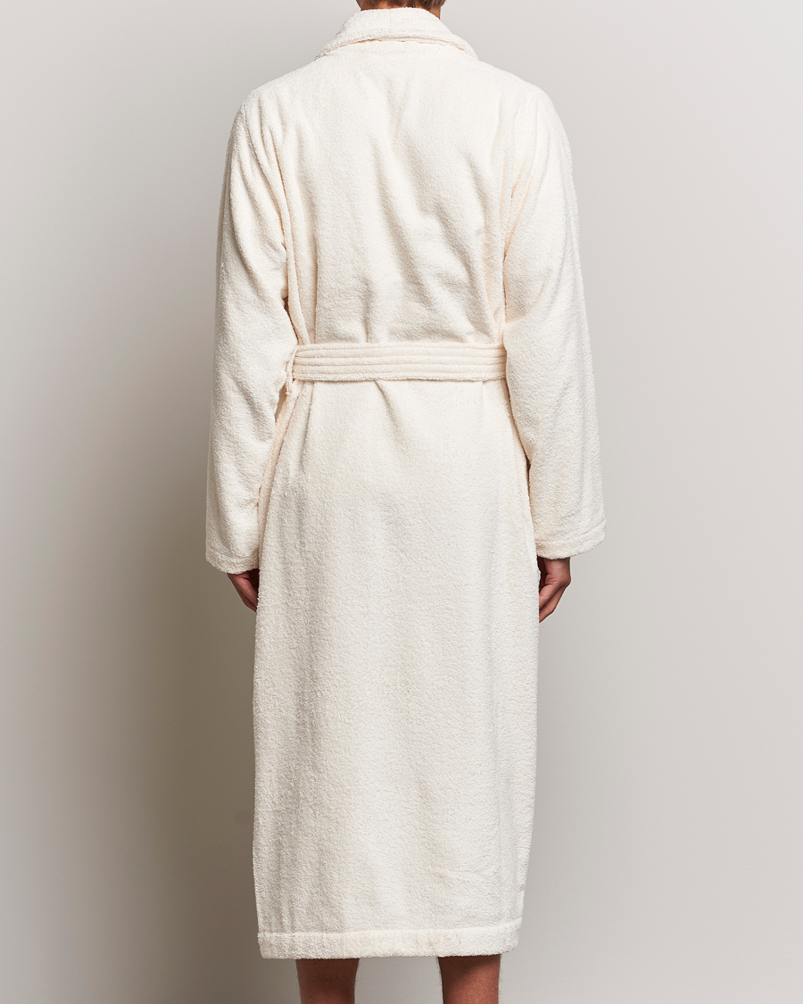 Mies | Yöpuvut ja kylpytakit | Tekla | Organic Terry Bathrobe Ivory