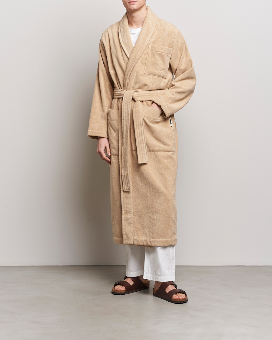 Mies | Yöpuvut ja kylpytakit | Tekla | Organic Terry Bathrobe Sienna