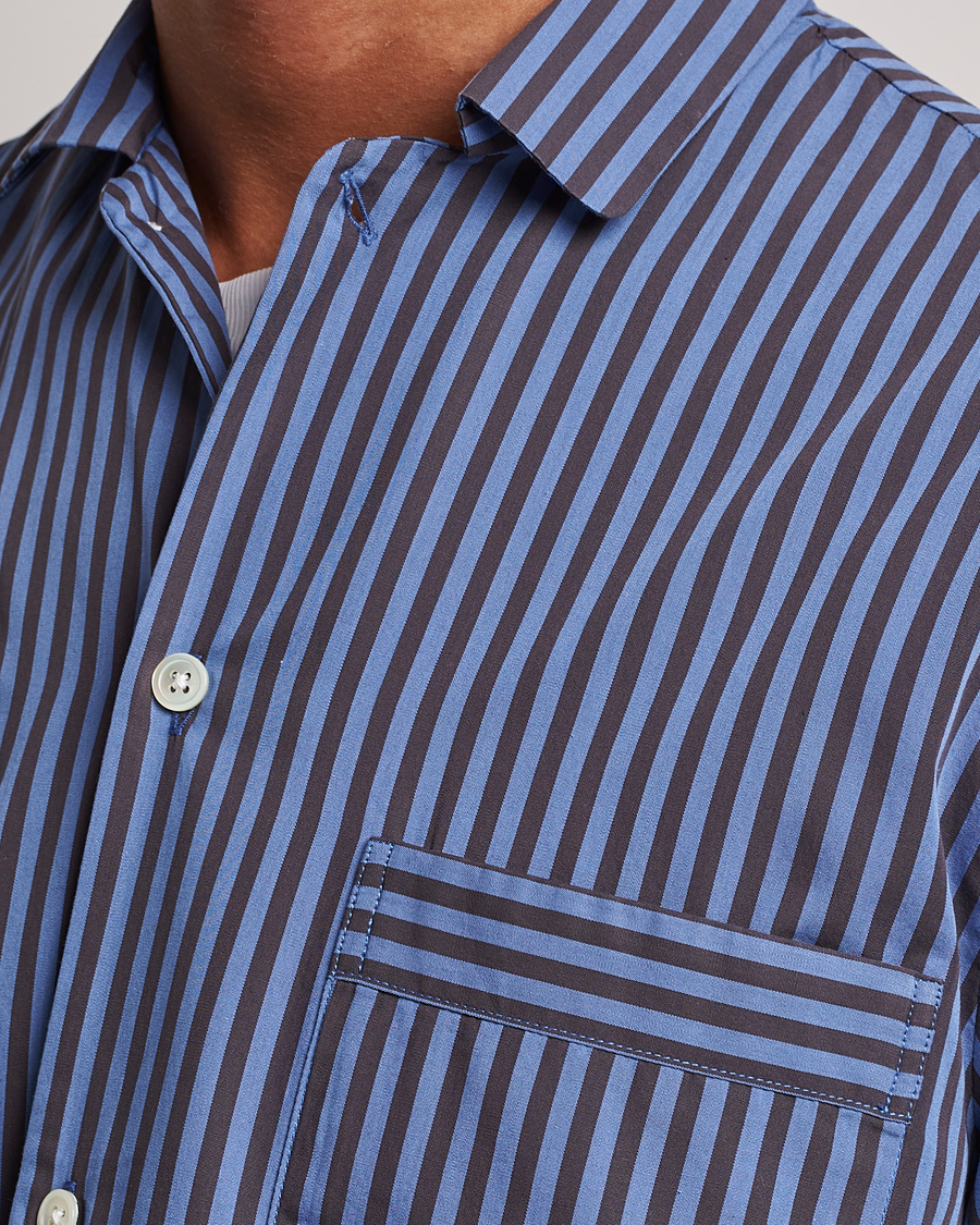Mies | Yöpuvut ja kylpytakit | Tekla | Poplin Pyjama Shirt Verneuil Stripes