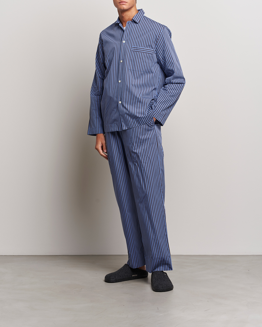 Mies | Yöpuvut ja kylpytakit | Tekla | Poplin Pyjama Pants Verneuil Stripes