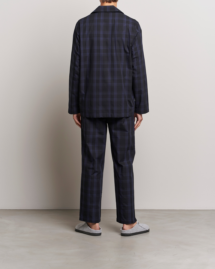 Mies | Yöpuvut | BOSS BLACK | Urban Checked Pyjama Set Blue Multi