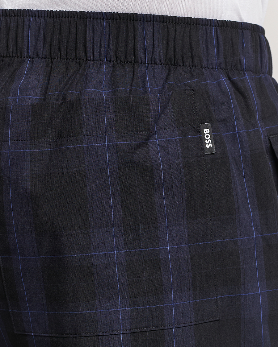 Mies | Yöpuvut ja kylpytakit | BOSS BLACK | Urban Checked Pyjama Set Blue Multi