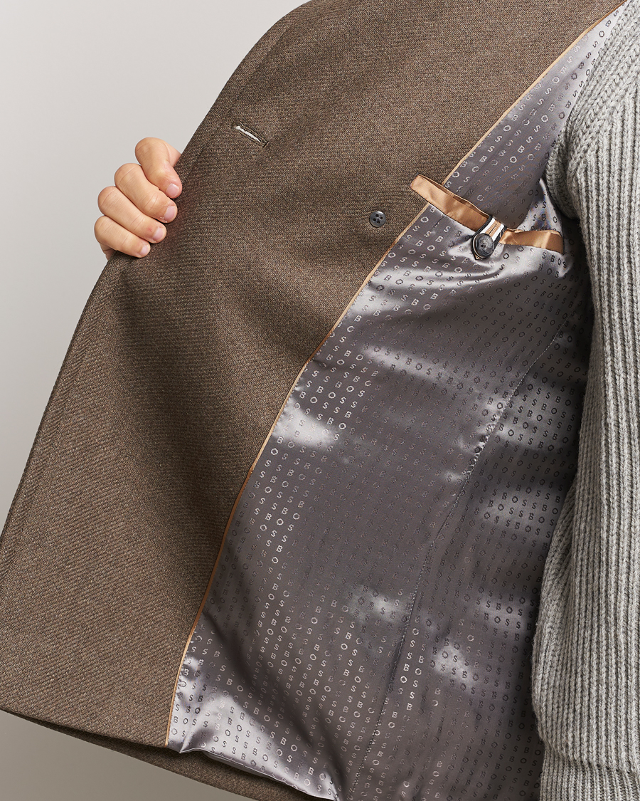 Mies | Takit | BOSS BLACK | Hyde Peacoat Open Green