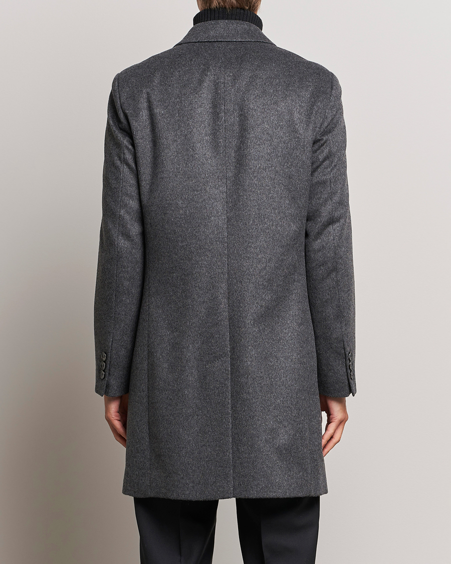 Mies | Takit | BOSS BLACK | Hyde Wool/Cashmere Coat Medium Grey
