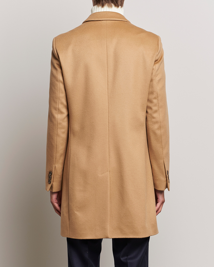 Mies | Takit | BOSS BLACK | Hyde Wool/Cashmere Coat Medium Beige