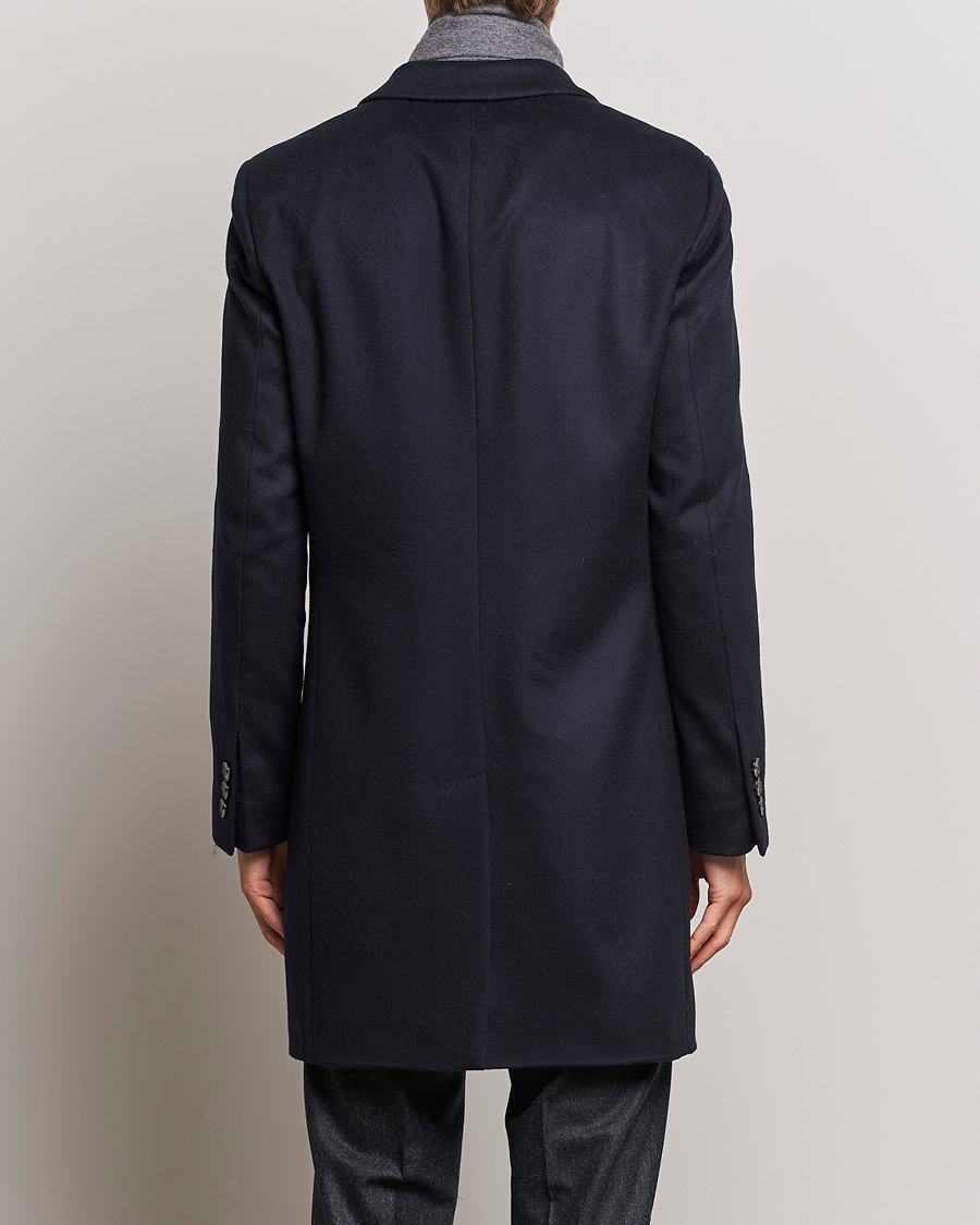 Mies | Takit | BOSS BLACK | Hyde Wool/Cashmere Coat Dark Blue